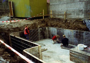 Wasserdichte Betonwanne