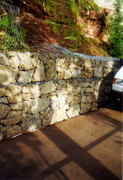 Gabionenwand