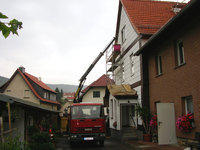 Ladekran der Firma Klauckebau Ladekran der Firma Klauckebau