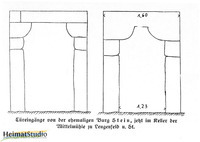 Türeingänge in der Lengenfelder Mittelmühle Türeingänge in der Lengenfelder Mittelmühle