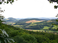 Blick vom Uhlenstein ins Südeichsfeld Blick vom Uhlenstein ins Südeichsfeld