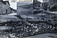 Blick auf Gro&szlig;bartloff vom Klusberg