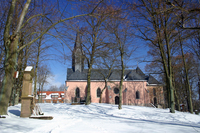 Die Wallfahrtskirche auf dem Hülfensberg Die Wallfahrtskirche auf dem Hülfensberg