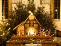 Weihnachtskrippe in der Pfarrkirche