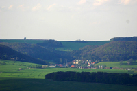 Blick auf Bernterode vom H&uuml;lfensberg