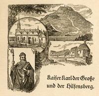 Kaiser Karl der Gro&szlig;e und der Hilfensberg