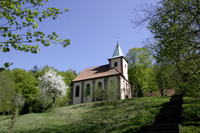 Klüschen Hagis - Blick vom Tal zur Wallfahrtskapelle Klüschen Hagis - Blick vom Tal zur Wallfahrtskapelle