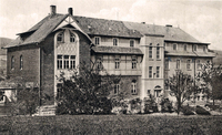 Das Krankenhaus nach dem Erweiterungsbau von 1928