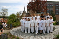 Das Team des Pflegepersonals