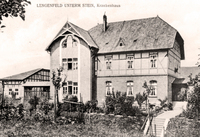 &Auml;lteste Ansicht des St.-Elisabeth-Krankenhauses