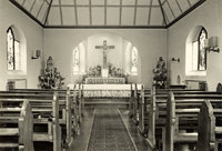 &Auml;lteste Innenansicht der alten Kapelle
