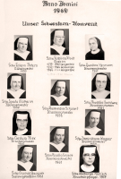 Schwesternkonvent im Jahre 1969