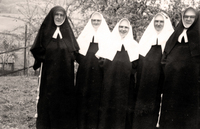Gruppenbild der Franziskanerinnen (50er Jahre)