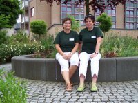Die Mitarbeiterinnen aus dem Bereich Logop&auml;die