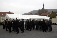 Einblasen der Kirmes