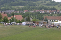 Start des mittleren Kanonenbahnlaufs