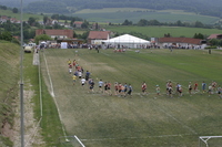 Start des großen Kanonenbahnlaufs
