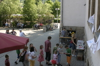 Am Wurfstand herrschte großer Andrang