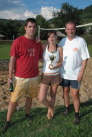 Die Sieger des Volleyballturniers