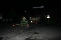 2006-10-21 - Samstag - Holen u. Aufstellen der Kirmestanne