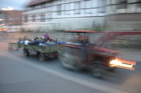 2006-10-21 - Samstag - Holen u. Aufstellen der Kirmestanne