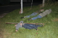 2006-10-21 - Samstag - Holen u. Aufstellen der Kirmestanne