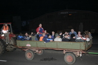 2006-10-21 - Samstag - Holen u. Aufstellen der Kirmestanne