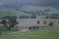 2006-10-21 - Samstag - Holen u. Aufstellen der Kirmestanne