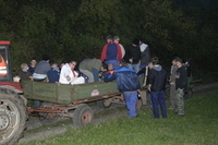 2006-10-21 - Samstag - Holen u. Aufstellen der Kirmestanne