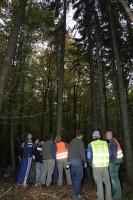 2006-10-21 - Samstag - Holen u. Aufstellen der Kirmestanne