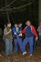 2006-10-21 - Samstag - Holen u. Aufstellen der Kirmestanne