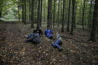 2006-10-21 - Samstag - Holen u. Aufstellen der Kirmestanne