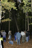 2006-10-21 - Samstag - Holen u. Aufstellen der Kirmestanne