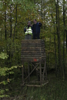 2006-10-21 - Samstag - Holen u. Aufstellen der Kirmestanne