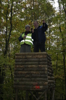 2006-10-21 - Samstag - Holen u. Aufstellen der Kirmestanne
