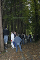 2006-10-21 - Samstag - Holen u. Aufstellen der Kirmestanne