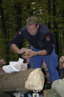 2006-10-21 - Samstag - Holen u. Aufstellen der Kirmestanne