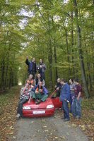 2006-10-21 - Samstag - Holen u. Aufstellen der Kirmestanne
