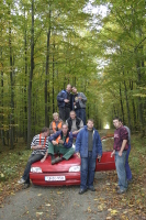 2006-10-21 - Samstag - Holen u. Aufstellen der Kirmestanne