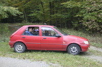 2006-10-21 - Samstag - Holen u. Aufstellen der Kirmestanne