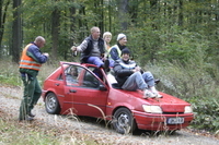 2006-10-21 - Samstag - Holen u. Aufstellen der Kirmestanne
