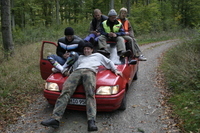 2006-10-21 - Samstag - Holen u. Aufstellen der Kirmestanne