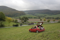2006-10-21 - Samstag - Holen u. Aufstellen der Kirmestanne