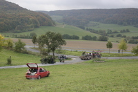 2006-10-21 - Samstag - Holen u. Aufstellen der Kirmestanne