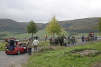 2006-10-21 - Samstag - Holen u. Aufstellen der Kirmestanne