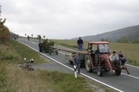 2006-10-21 - Samstag - Holen u. Aufstellen der Kirmestanne