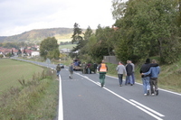 2006-10-21 - Samstag - Holen u. Aufstellen der Kirmestanne