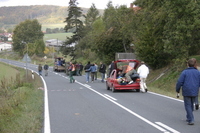 2006-10-21 - Samstag - Holen u. Aufstellen der Kirmestanne