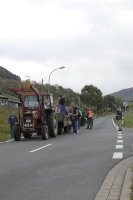 2006-10-21 - Samstag - Holen u. Aufstellen der Kirmestanne