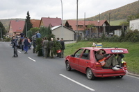 2006-10-21 - Samstag - Holen u. Aufstellen der Kirmestanne